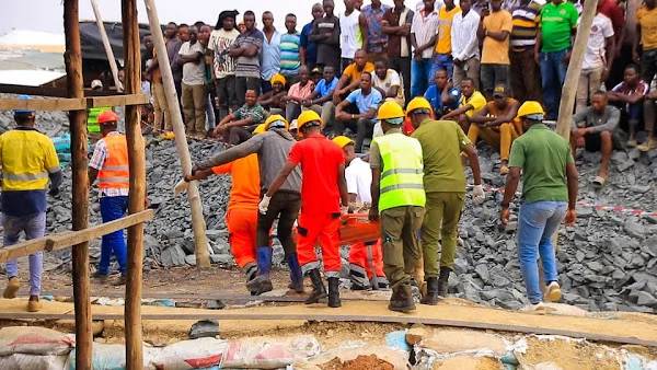 Juhudi za uokozi Waliofukiwa na kifusi Shinyanga zaendelea.