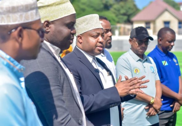Naibu Waziri wa Habari, Sanaa, Utamaduni na Michezo, Ali Abdugulam Hussein ametembelea mazoezi y